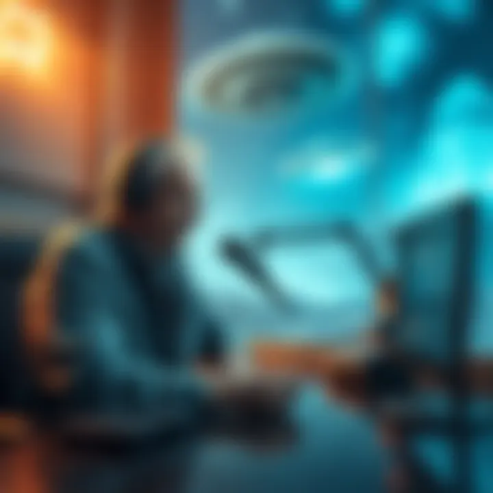 Chris Bledsoe shares his UFO story with AJ Gentile in a podcast setting, discussing his life-changing experience from 2007.