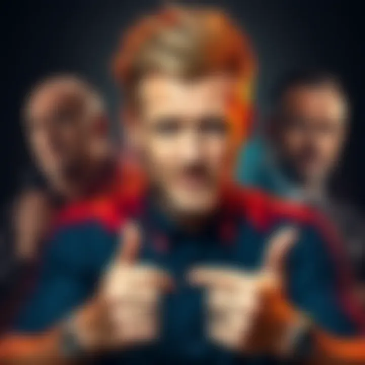 Chris Ramsay promoting his upcoming interview with UAPGerb, featuring images of Bob Lazar and George St Pierre in the background