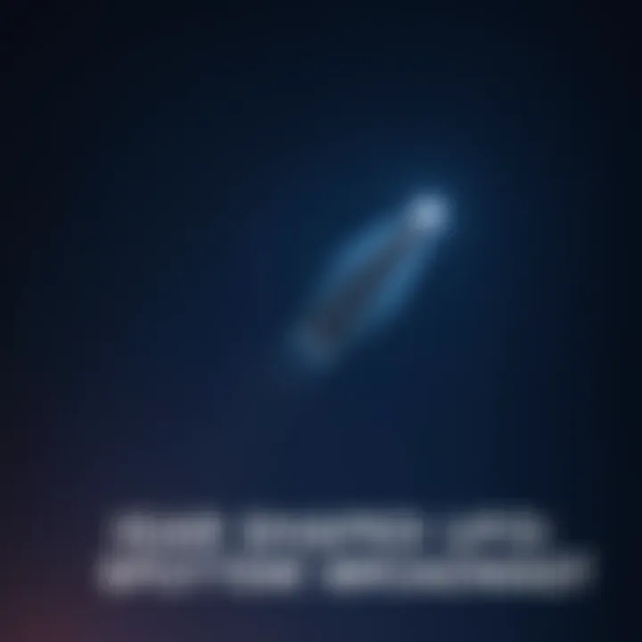 A cigar-shaped craft flying against a dark night sky, captured during a news broadcast.