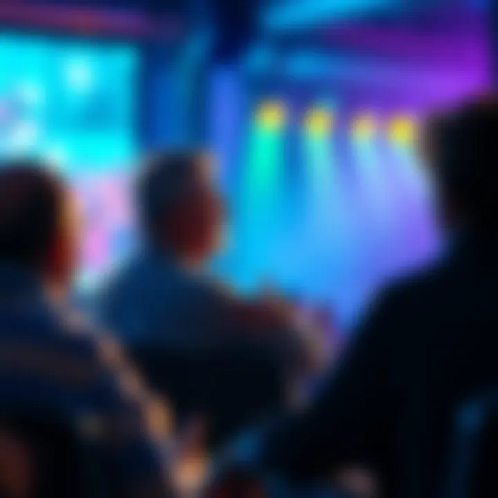 A person sharing a captivating story on a forum, engaging with an audience captivated by the tale.
