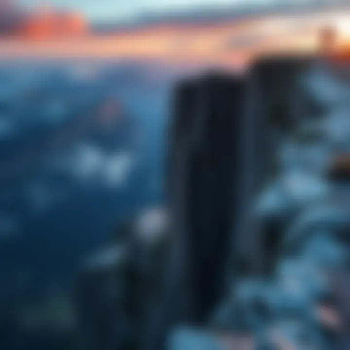A steep cliff in France overlooking a valley, symbolizing the tragic death ruling of Al Seckel.