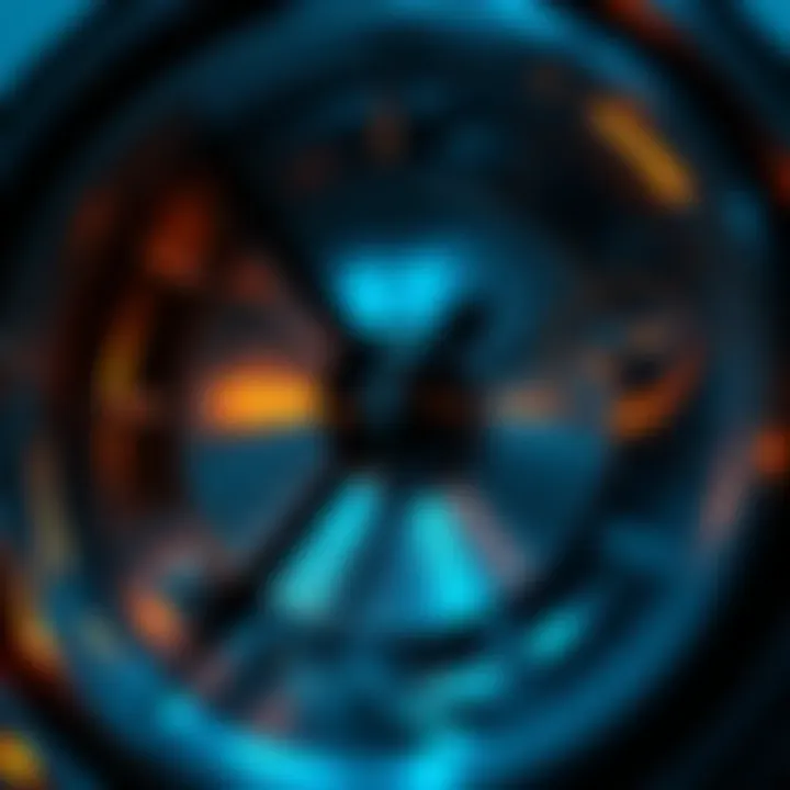 A close-up of a clock with gears, illustrating the concept of time and matter's impact on it.