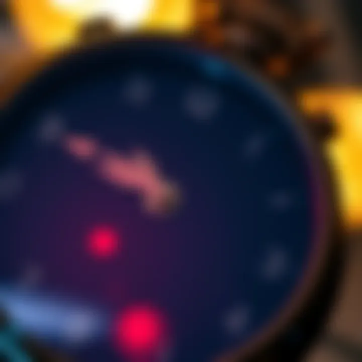 A close-up of a clock displaying mirror hours, like 1:11 or 2:22, with a modern style