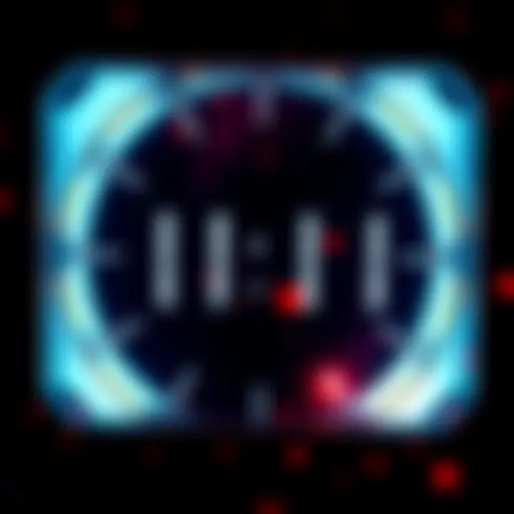 A digital clock displaying the time 11:11, symbolizing its significance in spirituality and manifestation.