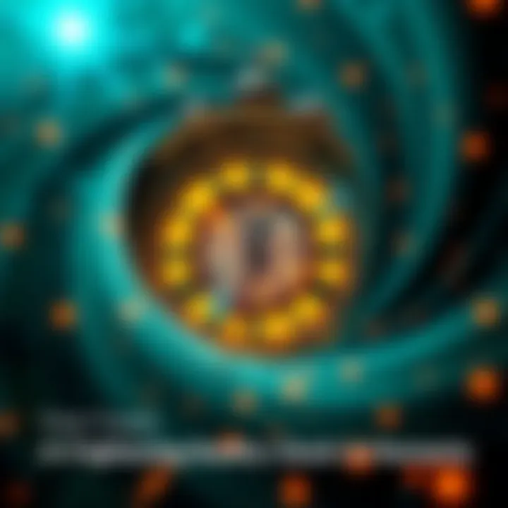 A clock with swirling time vortex, symbolizing the concept of time travel and its potential impact on history.