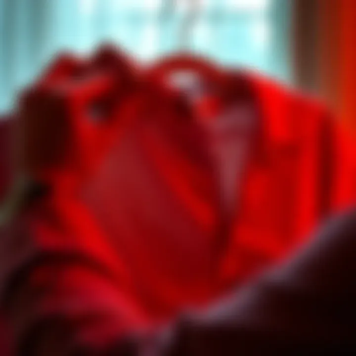 A person holding a piece of clothing that belonged to a deceased loved one, contemplating its emotional significance.