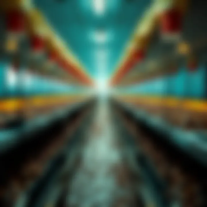 Cockroach Farm in China A large scale cockroach farming setup in China, showcasing rows of containers filled with cockroaches for food and feed production.