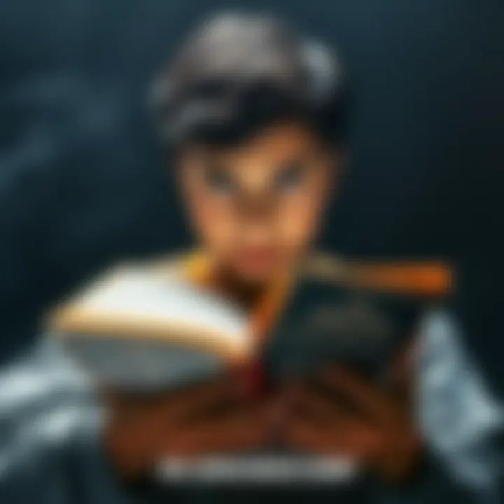 A person looking puzzled holding a Bible and Gnostic texts in their hands, symbolizing the conflict between different beliefs.