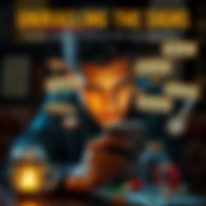 A person looking at various reminders like names and objects that represent their family friend, showcasing unusual coincidences.