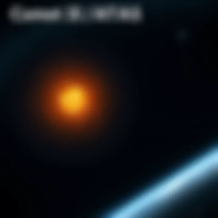 Graphic showing the trajectory of comet 3I/ATLAS with highlighted discrepancies compared to previous NASA calculations