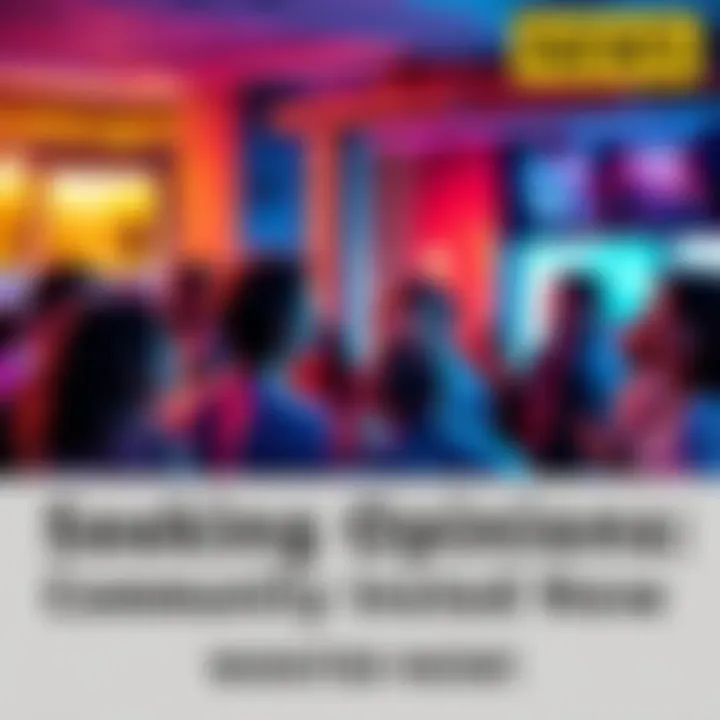 People engaging in a lively conversation about various topics