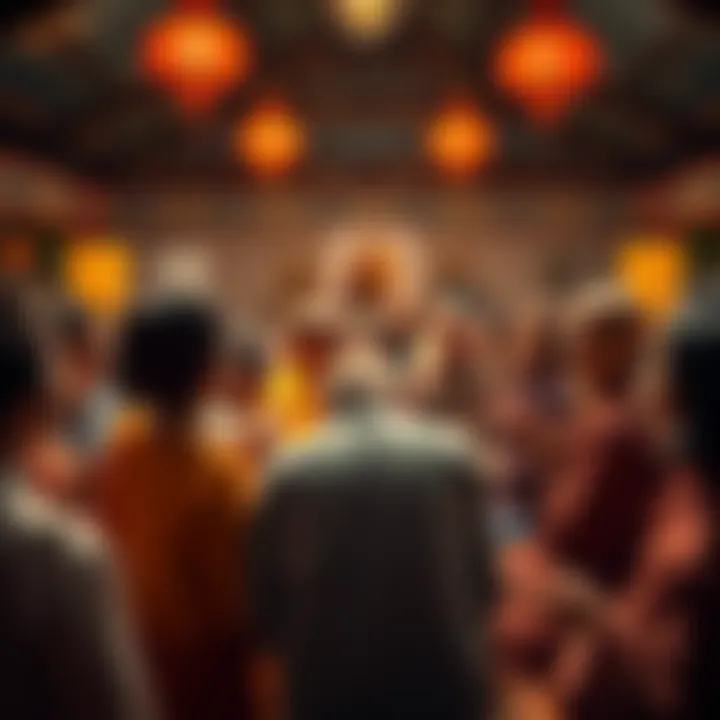 People expressing gratitude and well-wishing for Ajahn Nyanarato in a community setting