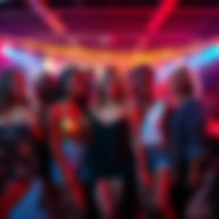 Confident Sagittarius Women Together A group of confident Sagittarius women celebrating their boldness and beauty at a social gathering, radiating positivity and strength.
