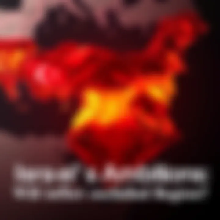 A map showcasing Israel's expanding influence and potential areas of conflict in the Middle East, including neighboring countries like Turkey and Egypt.