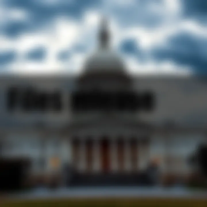A dramatic image of the U.S. Capitol building with a large text overlay stating 'UAP Files Release'. The sky is cloudy, suggesting urgency and importance.