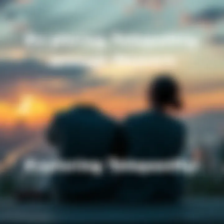 Two people sitting in a serene environment, sharing thoughts and emotions through mental connection, symbolizing telepathy among voice hearers.