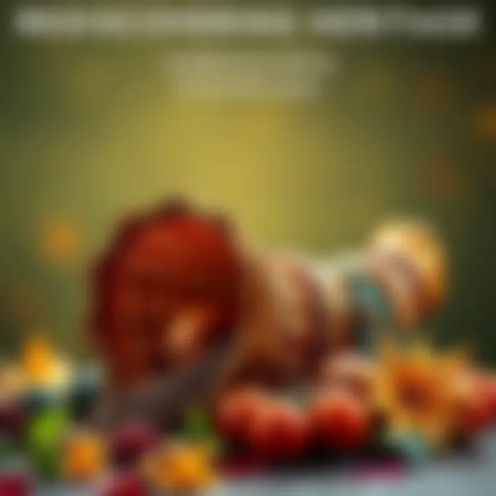 A beautifully crafted cornucopia symbolizing abundance and cultural heritage