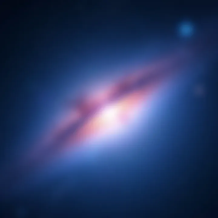 A serene night sky filled with stars and a glowing cosmic energy, symbolizing personalized messages from the universe.