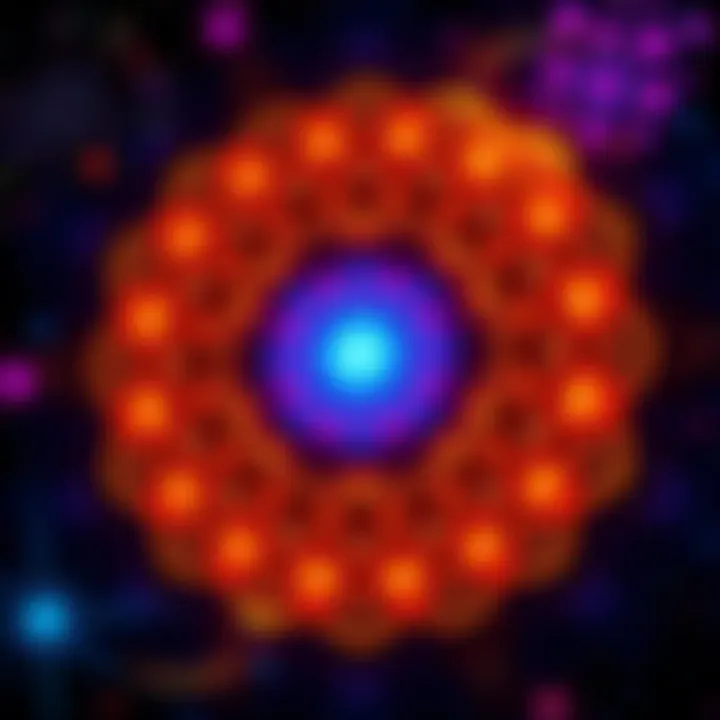 A colorful representation of the Cosmic Flower of Life, showcasing vibrant patterns and shapes that capture the essence of creativity.
