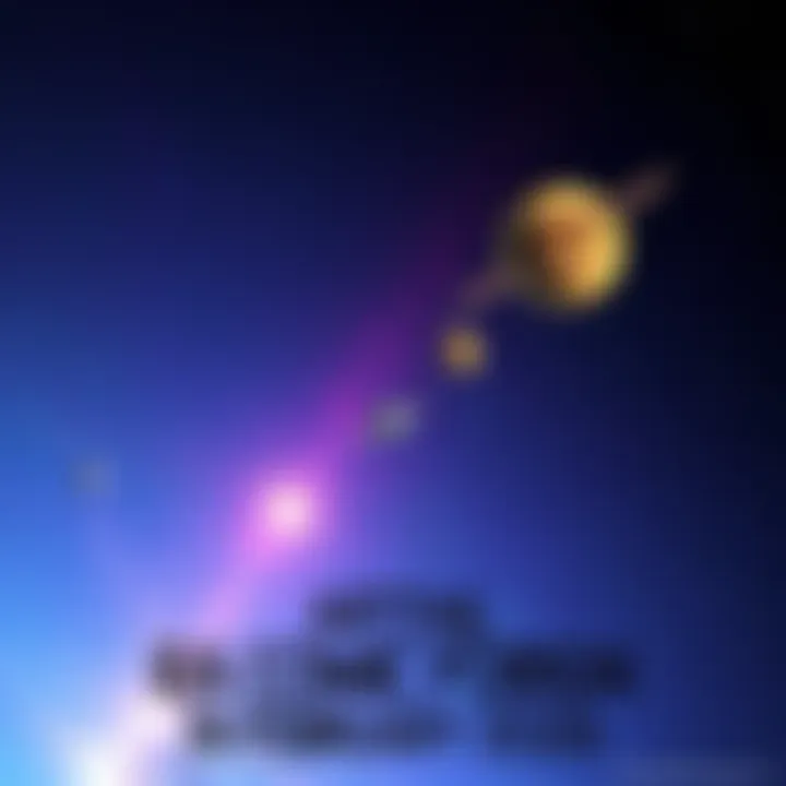 A beautiful night sky showing a rare alignment of planets and stars, symbolizing cosmic forces in February 2026.