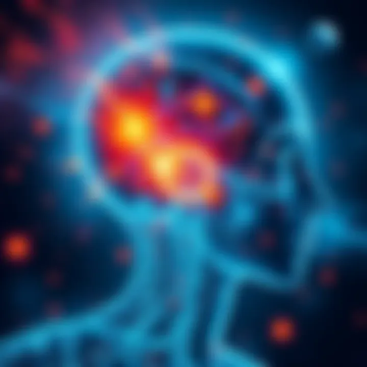 A visual representation of human consciousness linking to cosmic elements, symbolizing the Alien Hybrid Theory.