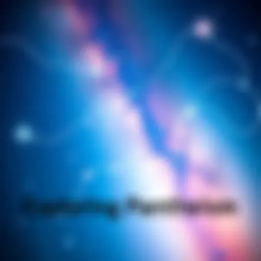 A view of the cosmos with stars and galaxies connected by light, symbolizing the sacred unity of the universe.