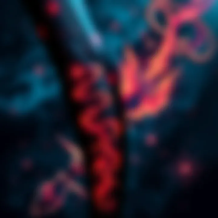 Tattoo sleeve design featuring cosmic elements and the phrase 'non serviam' symbolizing defiance and individuality