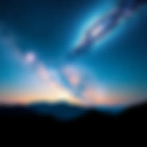 A view of the night sky filled with stars and galaxies, inviting thoughts on the universe's biggest questions.