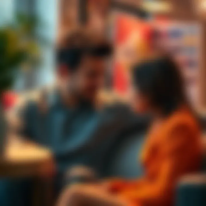 A couple sitting closely together, expressing strong emotions during a serious conversation, reflecting the ups and downs of their relationship.