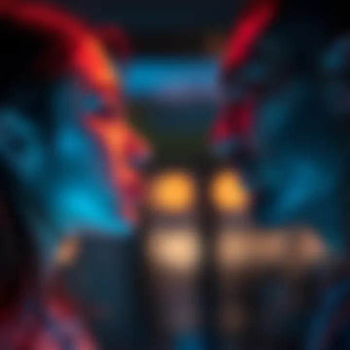A couple intensely staring into each other's eyes, showing deep connection and attraction