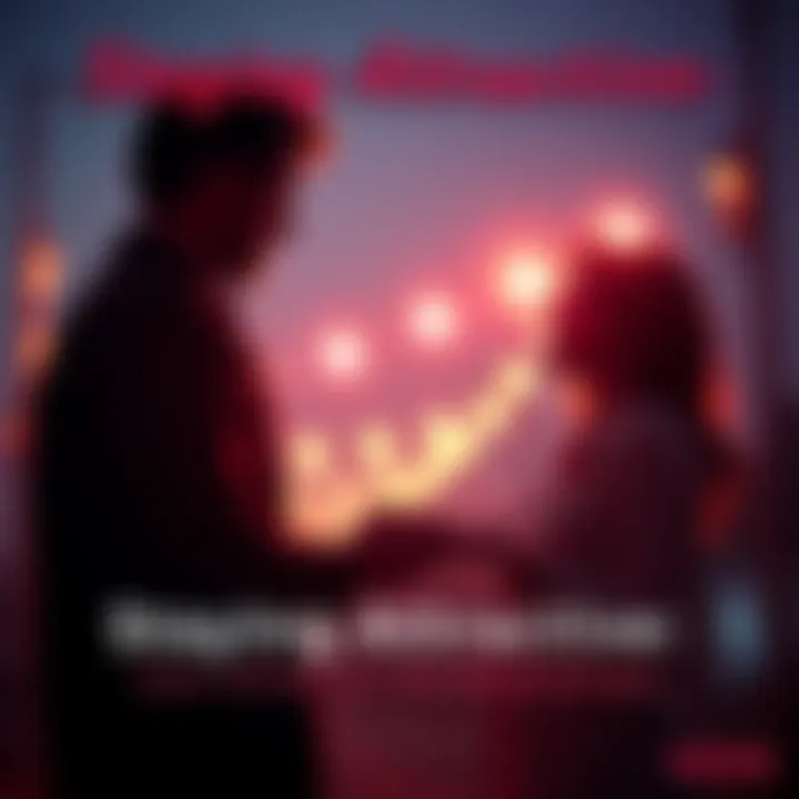 A couple holding hands and looking at each other with affection, symbolizing attraction in a relationship.