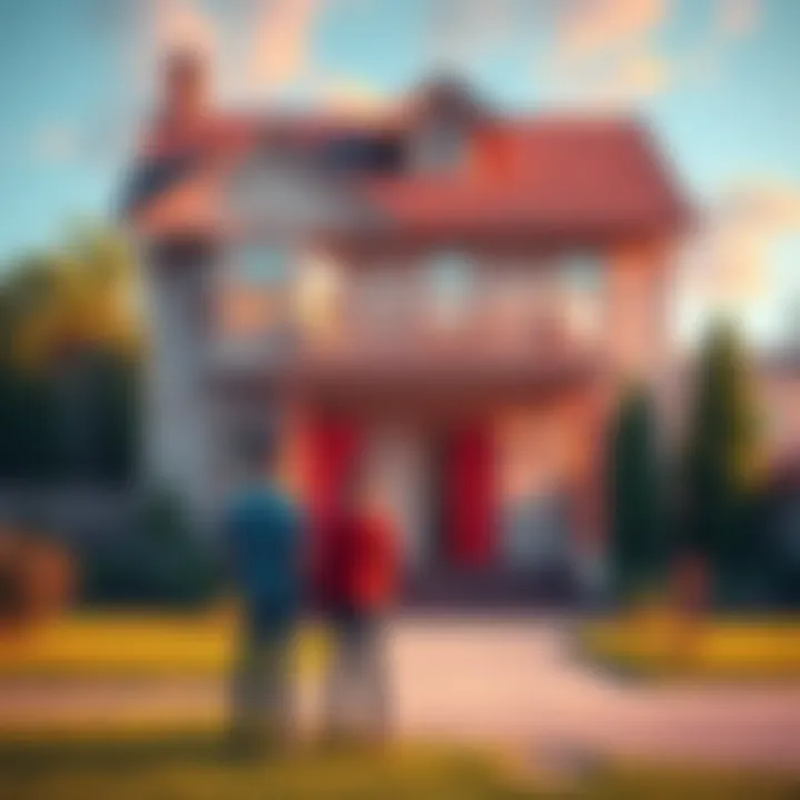 A couple looks at a house they believe has feelings, discussing its energy and charm as they consider their future family plans.