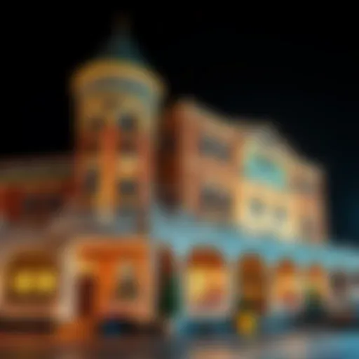 The Crescent Hotel in Eureka Springs, showcasing its unique architecture and historical charm.