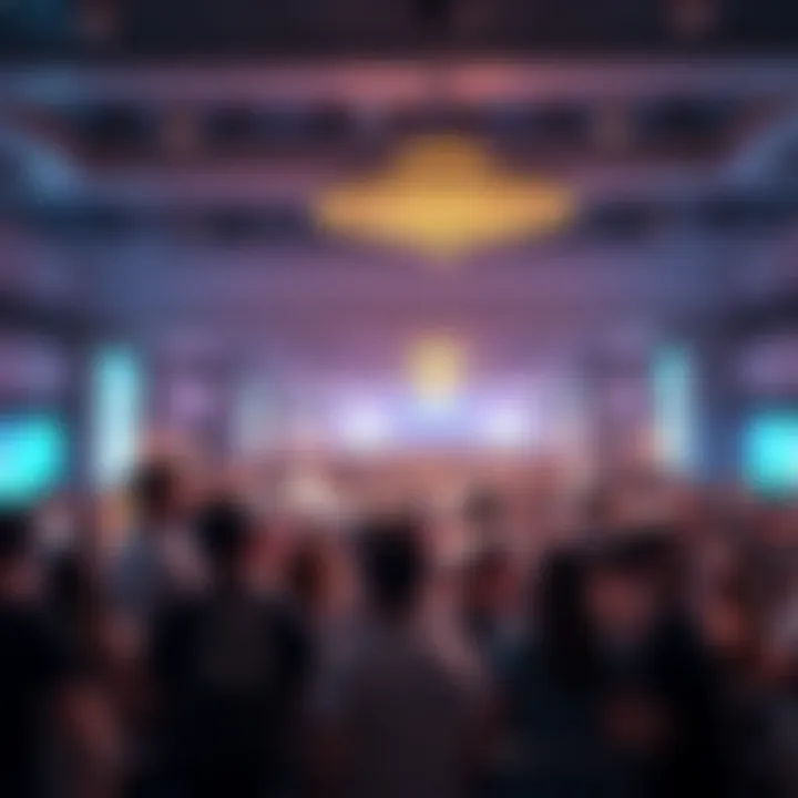 A large crowd gathered at American Dream mall for the Sam and Colby event, showcasing excitement and confusion among fans.