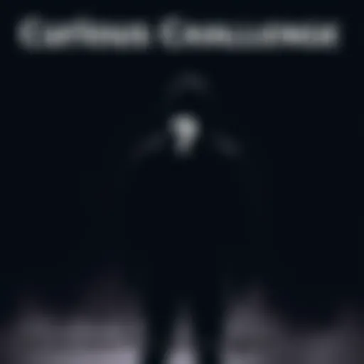 A shadowy silhouette of a person with a question mark above their head, representing a challenge to identify a mystery figure.