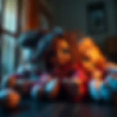 A set of unusual dolls discovered by a family during house hunting, sparking curiosity about their origin.