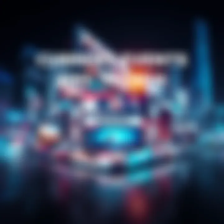 A collage of headlines and images representing recent news and societal trends.