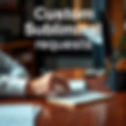 A person sitting at a desk, writing down ideas for custom subliminal messages, with a notebook and pen.