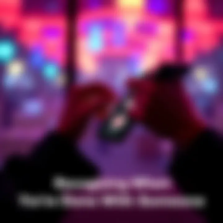 Individual blocking a contact on a smartphone, symbolizing the decision to end a relationship.