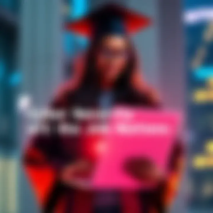 Recent Cybersecurity graduate preparing for job interviews with a laptop and resume in hand