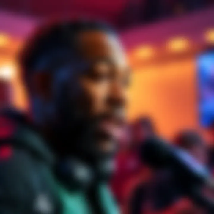 Cylinder James speaks to the media about the controversy surrounding him, expressing his thoughts and feelings on the matter.