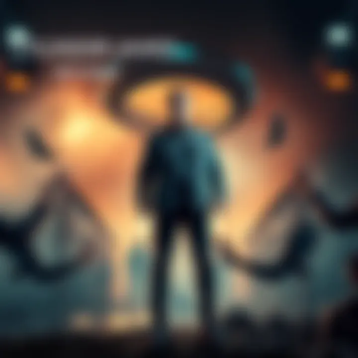 Cylinder James stands at the center of a dramatic scene, hinting at an abduction saga with suspenseful elements around him.