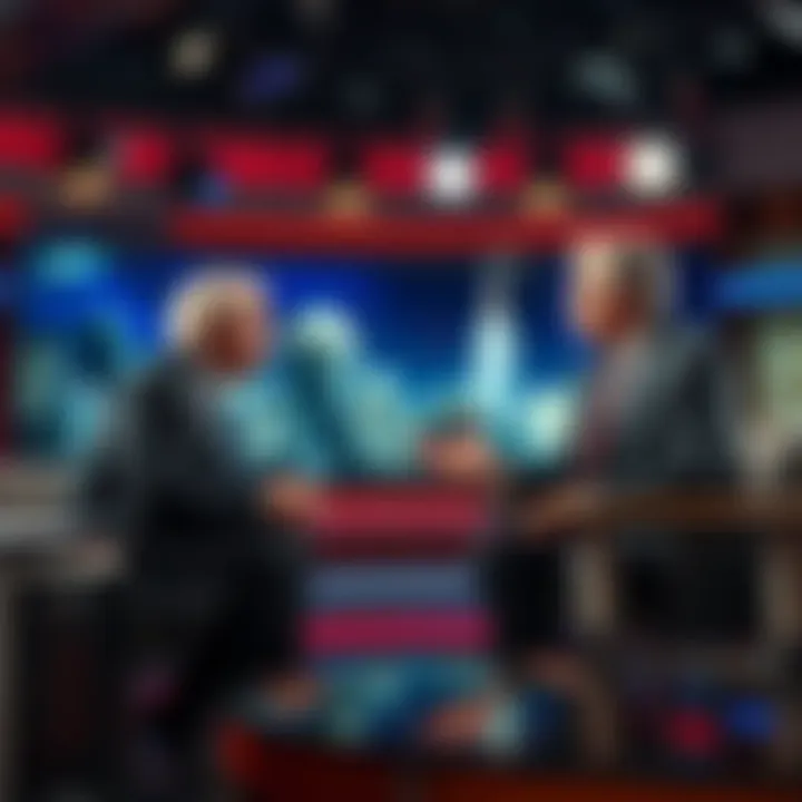 Dan Farah discusses UFOs and disclosure with Bill Maher on a studio set