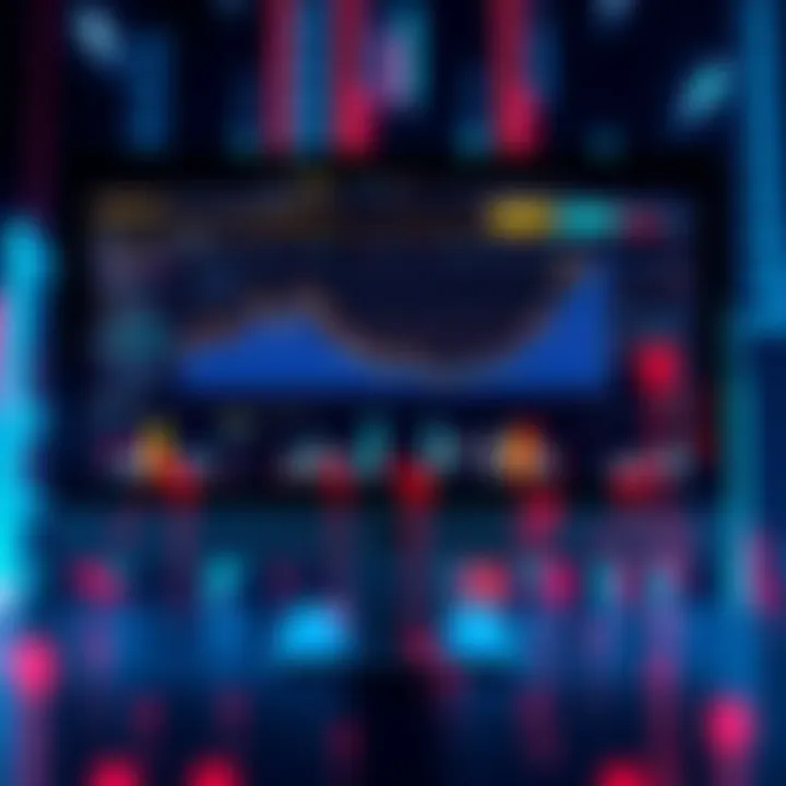 A computer screen displaying graphs and charts that represent predictive algorithms analyzing data.