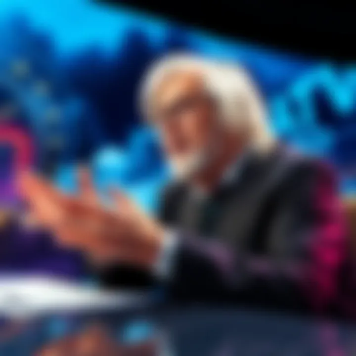 David Icke discussing World War III insights during an interview