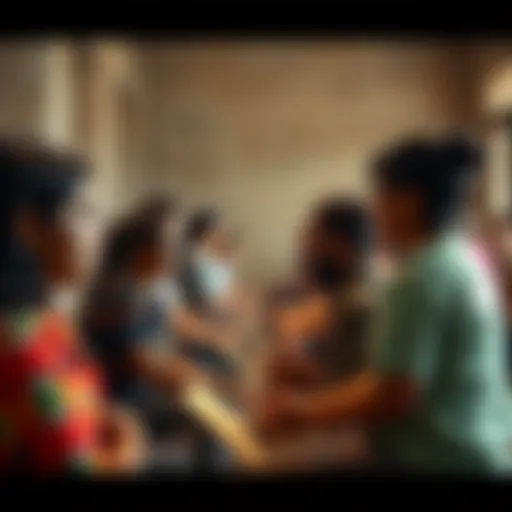 Students and community members learning Transcendental Meditation in Oaxaca with the David Lynch Foundation