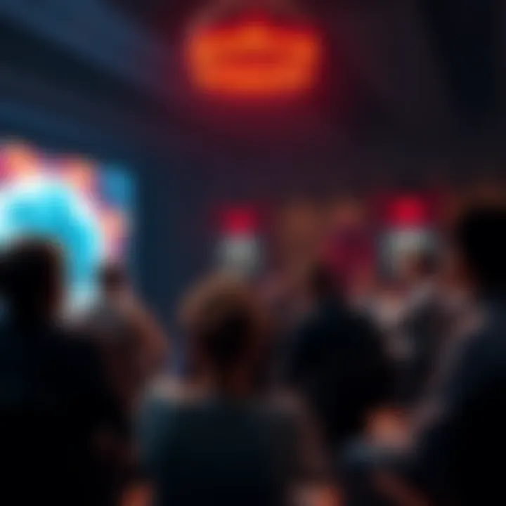 Group of people engaged in a discussion about David Wilcock’s theories and insights in a forum setting