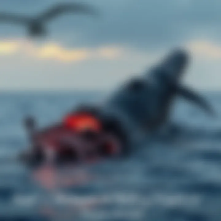Dead Whale Expels Rotting Organs in Ocean Scene : MysteryLores