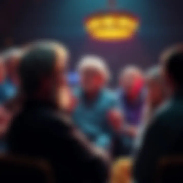 People discussing Alan Watts' ideas on spirituality in a forum setting with some expressing dissent