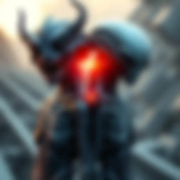 Demons and Aliens Side by Side A visual comparison of a demon figure and an alien figure, showcasing their similarities in appearance and posture.